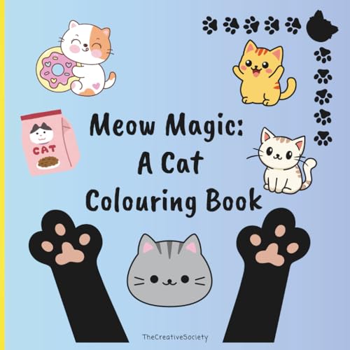Meow Magic: A Cat Colouring Book von Independently published