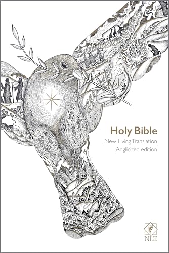 NLT Holy Bible: New Living Translation Popular Flexibound Dove Edition, British Text Version: New Living Translation, Anglicized Text Version