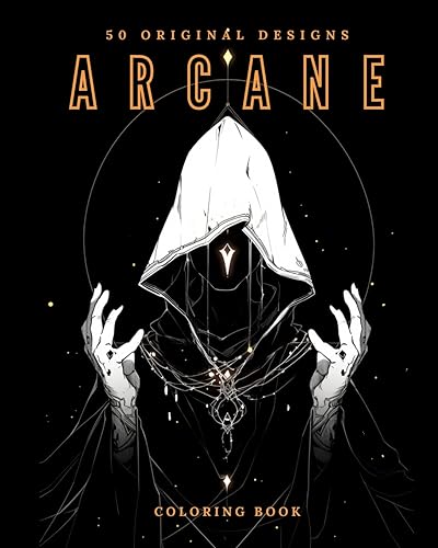 Arcane (Coloring Book): 50 Original Designs von Blurb Inc