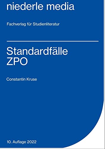 Standardfälle ZPO 2024 von Niederle, Jan Media
