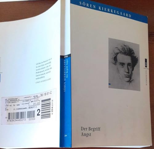 EVA Taschenbücher, Bd.21, Der Begriff Angst EVA Taschenbücher, Bd.21, Der Begriff Angst von Europäische Verlagsanstalt (eva)