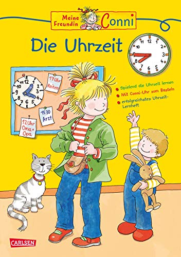 Conni Gelbe Reihe (Beschäftigungsbuch): Die Uhrzeit: Kinderbeschäftigung ab 5