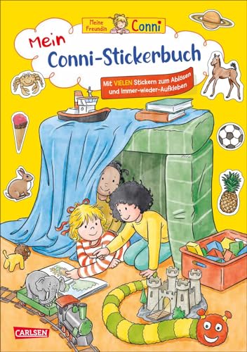 Conni Gelbe Reihe (Beschäftigungsbuch): Mein Conni-Stickerbuch: Mit vielen Stickern zum Ablösen und Immer-wieder-Aufkleben von Carlsen