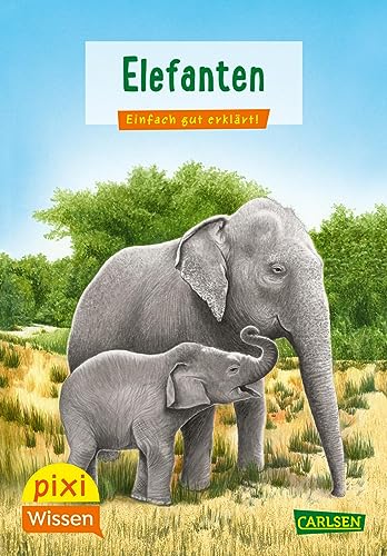 Pixi Wissen 18: VE 5 Elefanten: Einfach gut erklärt | Allgemeinwissen für Grundschulkinder (18) von Carlsen