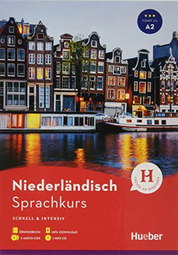 Sprachkurs Niederländisch: Schnell & intensiv / Paket: Buch + 3 Audio-CDs + MP3-CD + MP3-Download von Hueber Verlag GmbH
