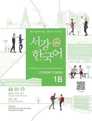 Sogang Korean 1B (3rd Edition) Student's Book: with Grammar & Vocabulary Supplement and QR Audio von Korean Book Service