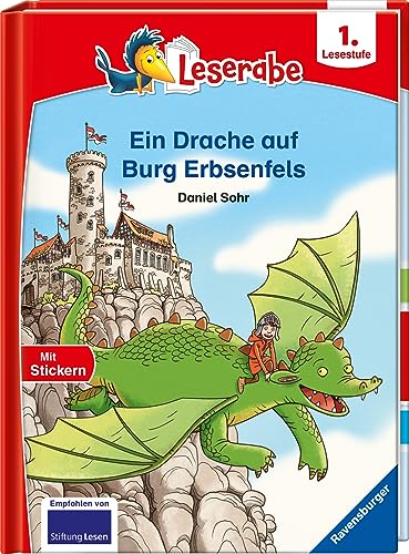Ein Drache auf Burg Erbsenfels - Leserabe ab 1. Klasse - Erstlesebuch für Kinder ab 6 Jahren (Leserabe - 1. Lesestufe) von Ravensburger Verlag
