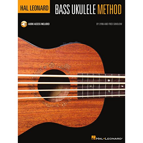 Hal Leonard Bass Ukulele Method - Book with Online Audio for Demos and Play-Along: Includes Downloadable Audio