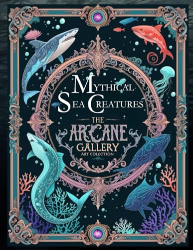Mythical Sea Creatures Coloring Book – The Arcane Art Gallery Collection | Mystical Fantasy for Relaxation | Adults - Teens (The Arcane Art Gallery Coloring Books Collection) von Independently published