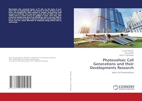 Photovoltaic Cell Generations and their Developments Research: Solar Cell Generations