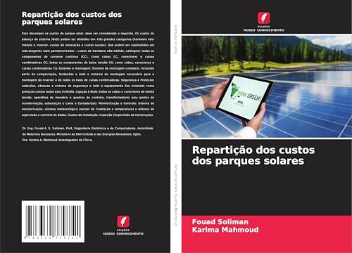 Repartição dos custos dos parques solares: DE Repartição dos custos dos parques solares: DE von Edições Nosso Conhecimento