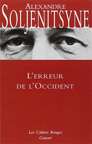 L'erreur de l'occident: (*): (*)
