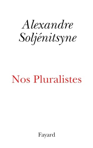 Nos Pluralistes von FAYARD