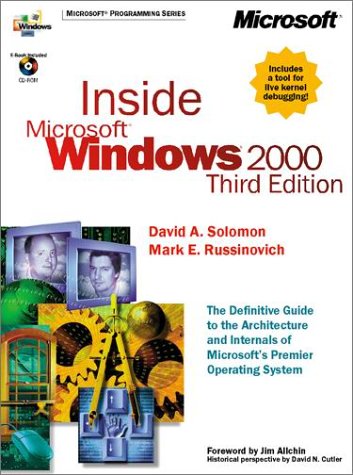 Inside Microsoft Windows 2000 (Microsoft Programming Series)