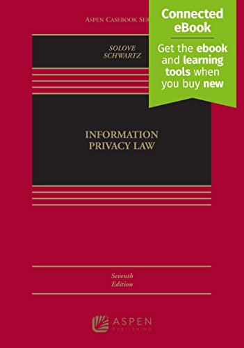 Information Privacy Law: [Connected Ebook] (Aspen Casebook) von Aspen Publishers