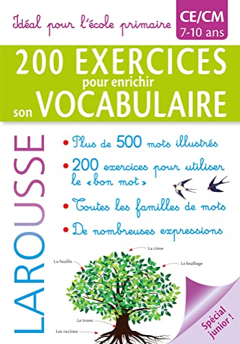 200 exercices pour enrichir son vocabulaire: CE/CM