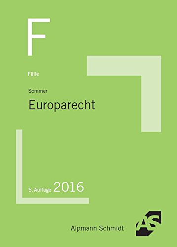 Fälle Europarecht: 2016