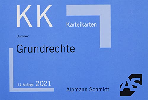 Karteikarten Grundrechte Karteikarten Grundrechte