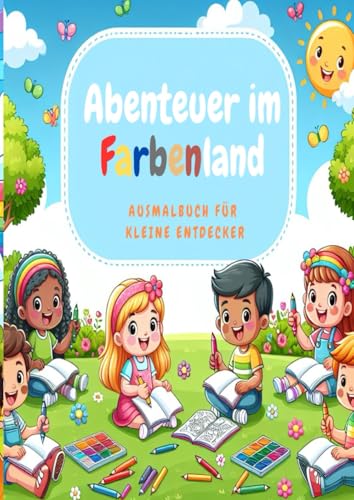 Abenteuer im Farbenland: Ausmalbuch für kleine Entdecker von Independently published
