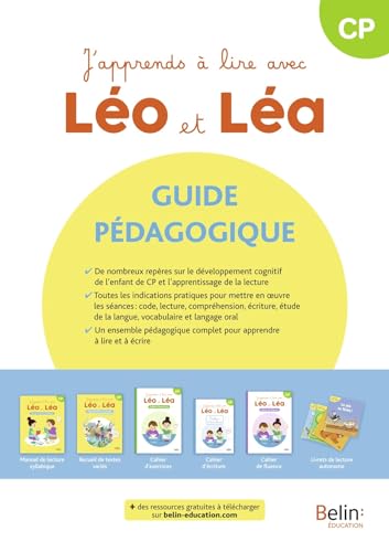 J'apprends à lire avec Léo et Léa - Guide pédagogique 2024 von BELIN EDUCATION