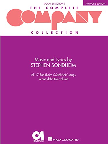 Complete Company Collection: All 17 Sondheim Company Songs in One Definitive Volume (Vocal Selections)
