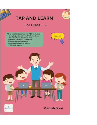 TAP AND LEARN For Class - 2: Exploring Computers for Class 2 (Class 1 to 5 Computer Books)