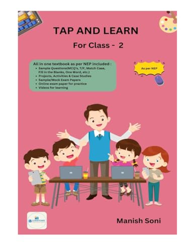 TAP AND LEARN For Class - 2: Exploring Computers for Class 2 (Class 1 to 5 Computer Books)