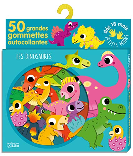 Gommettes pour les petites mains: Les dinosaures - Dès 18 mois