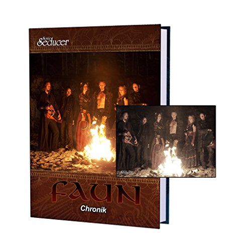 Faun Chronik / Buch von Sonic Seducer im Hardcover, limitiert (nur 499 Exemplare) und handnummeriert: im Hardcover auf 499 Exemplare limitiert und handnummeriert