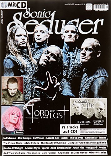 Limited Edition: Lacuna Coil Megaposter (249 Ex.) + transparenter Lacuna Coil Sticker + CD-Beilage mit 17 teils exkl. Songs + Sonic Seducer Magazin, Bands: Combichrist, Garbage u.v.m. von Thomas Vogel Media