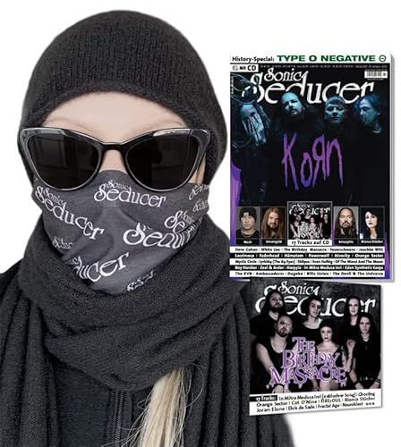Sonic Seducer 02/2022 + Mund-Nasen-Abdeckung, im Mag: Korn, Dave Gahan, Amorphis, Lacrimosa, White Lies, Joachim Witt, Mesh, Birthday Massacre, ... Birthday Massacre + Versengold + 17 Track CD von Thomas Vogel Media / Sonic Seducer
