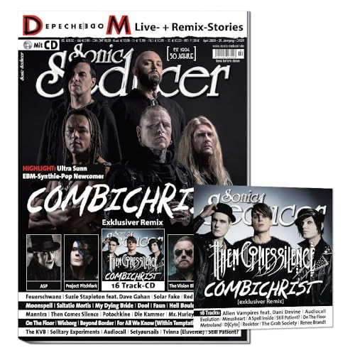 Sonic Seducer 04/2024 + CD: Combichrist (exklusiv Track!) + Depeche Mode + ASP + Project Pitchfork + Einstürzende Neubauten + Then Comes Silence + The Vision Bleak + Saltatio Mortis + Feuerschwanz von Thomas Vogel Media