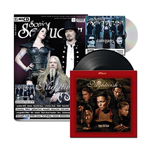 Sonic Seducer 04-2018 mit Nightwish Titelstory + Nightwish "Nemo" 7"-Vinylsingle black + weitere CD mit 17 Tracks von Bannkreis, Auri, ... + weiterer CD mit 17 Tracks u.a. von Auri Sonic Seducer 04-2018 mit Nightwish Titelstory + Nightwish "Nemo" 7"-Vinylsingle black + weitere CD mit 17 Tracks von Bannkreis, Auri, ... + weiterer CD mit 17 Tracks u.a. von Auri von Thomas Vogel Media