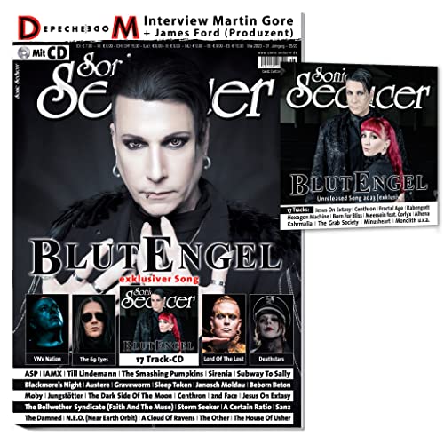 Sonic Seducer 05/2023+CD: Blutengel exkl. Song „The Abyss“+Depeche Mode Memento Mori, im Mag: Martin Gore&James Ford +VNV Nation +Lord Of The Lost ... + IAMX + The Smashing Pumpkins + Moby + ASP von Thomas Vogel Media