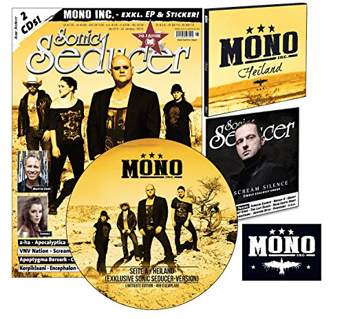 Sonic Seducer 05-2015 ltd. Edition mit Titelstory + exkl. Picture-Vinyl von Mono Inc. (499 Ex.) + 2 CDs, u.a. eine exkl. EP zum Album Terlingua von Mono Inc. + Sticker, Bands: VNV Nation u.v.m. von Thomas Vogel Media
