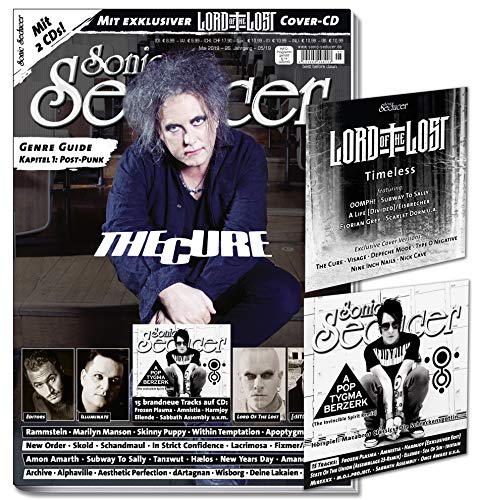 Sonic Seducer 05-2019 + The Cure-Titelstory + im Mag: Marilyn Manson, Editors, Lord Of The Lost, New Order, Rammstein, [:SITD:] + Lord Of The Lost-EP ... + Lord Of The Lost-EP mit 6 Cover-Tracks von Vogel, Thomas Media