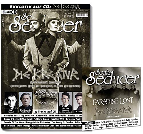 Sonic Seducer 05/2020 + Die Kreatur-Titelstory + 17 Songs auf CD, im Mag: Einstürzende Neubauten, In Extremo, Blutengel, Paradise Lost, DAF, Joachim Witt u.v.m.