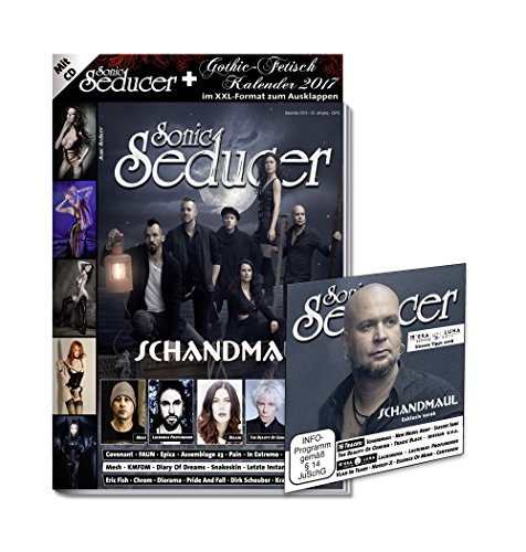 Sonic Seducer 09-2016 + Gothic-Fetisch Kalender 2017 im XXL-Format + CD mit exkl. Vorabsong zum Album Leuchtfeuer von Schandmaul + 15 weitere Songs, ... u.v.m: Mit Cold Hands Seduction-CD Vol. 180 von Thomas Vogel Media