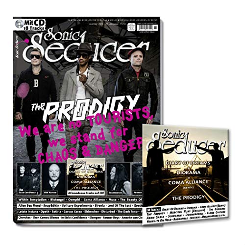 Sonic Seducer 11-2018 + Titelstory The Prodigy + 18-Track CD mit teils exkl. Songs, im Mag: Dead Can Dance, Evanescence, Project Pitchfork, VNV ... The Lost: + gratis CD-Beilage mit 18 Tracks Sonic Seducer 11-2018 + Titelstory The Prodigy + 18-Track CD mit teils exkl. Songs, im Mag: Dead Can Dance, Evanescence, Project Pitchfork, VNV ... The Lost: + gratis CD-Beilage mit 18 Tracks von Thomas Vogel Media