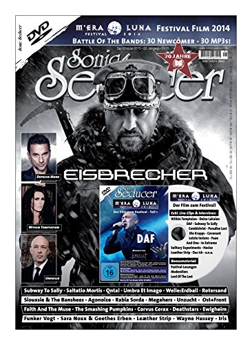 Sonic Seducer 12-2014/01-2015 + DVD: M'Era Luna 2014 - Der Film, Teil 1 mit vielen exkl. Live-Videos u.v.m., Bands: Eisbrecher, Depeche Mode, Within Temptation, Unheilig u.a. Sonic Seducer 12-2014/01-2015 + DVD: M'Era Luna 2014 - Der Film, Teil 1 mit vielen exkl. Live-Videos u.v.m., Bands: Eisbrecher, Depeche Mode, Within Temptation, Unheilig u.a. von Thomas Vogel Media