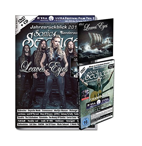 Sonic Seducer Jahresrückblick 2017 + DVD: M'Era Luna 2017 - Der Film Teil 2 + über 60 Clips + Titelstory und exkl. EP zum Album Sign Of The Dragonhead von Leaves Eyes, Bands: Depeche Mode u.v.a.