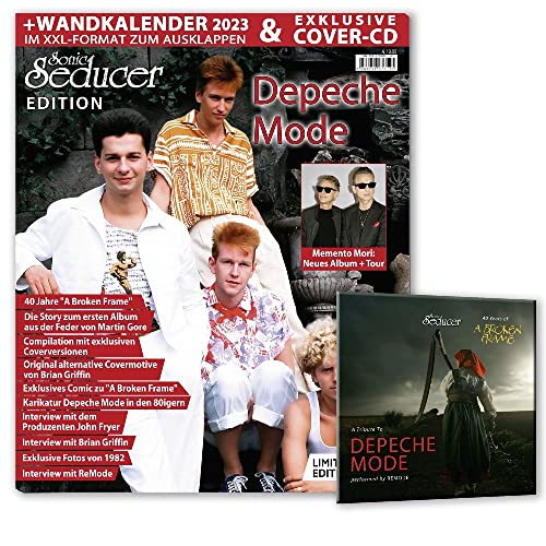 Sonic Seducer Sonderedition Depeche Mode: inkl. XXL-Wandkalender 2023 + "A Broken Frame" Cover-CD perf. by REMODE lim. 999 Exemplare Sonic Seducer Sonderedition Depeche Mode: inkl. XXL-Wandkalender 2023 + "A Broken Frame" Cover-CD perf. by REMODE lim. 999 Exemplare von Thomas Vogel Media