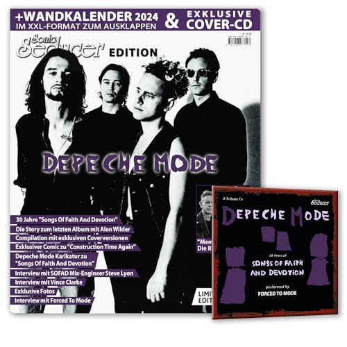 Sonic Seducer Edition Depeche Mode inkl. XXL-Wandkalender 2024 + „Songs Of Faith And Devotion“ Cover-CD perf. by FORCED TO MODE – lim. 999 Exemplare von Thomas Vogel Media / Sonic Seducer