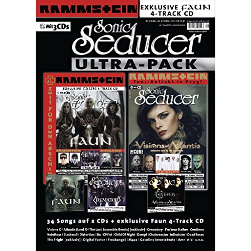 Sonic Seducer Ultrapack 02/2022 mit Ausgabe 05/22 + 06/22 mit exkl. Faun „Pagan“-CD + 2 CDs mit 34 Songs + exkl. Remix v. Visions Of Atlantis, im Mag: ... Schandmaul, Faun, Teh Cure, Placebo uvm. Sonic Seducer Ultrapack 02/2022 mit Ausgabe 05/22 + 06/22 mit exkl. Faun „Pagan“-CD + 2 CDs mit 34 Songs + exkl. Remix v. Visions Of Atlantis, im Mag: ... Schandmaul, Faun, Teh Cure, Placebo uvm.
