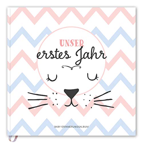 Babyalbum: Unser erstes Jahr. Babytagebuch in rosa und blau zum Ausfüllen für Mädchen & Junge. Personalisiertes Baby Erinnerungsalbum zum Eintragen für das 1. Jahr. Geschenk zur Geburt, Taufe. Babyalbum: Unser erstes Jahr. Babytagebuch in rosa und blau zum Ausfüllen für Mädchen & Junge. Personalisiertes Baby Erinnerungsalbum zum Eintragen für das 1. Jahr. Geschenk zur Geburt, Taufe.