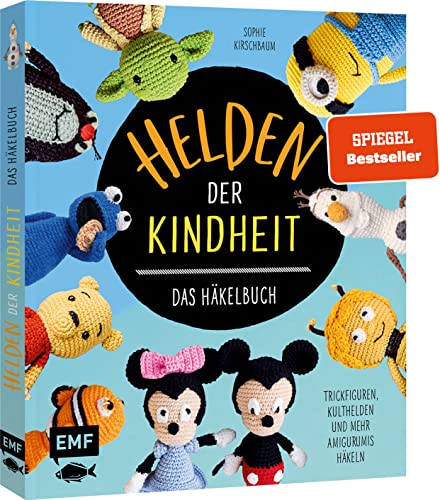 Helden der Kindheit – Das Häkelbuch – Trickfiguren, Kulthelden und mehr Amigurumis häkeln: Mit Kultfiguren wie Micky Maus, Arielle, Biene Maja, ... Harry Potter, den Schlümpfen und den Minions Helden der Kindheit – Das Häkelbuch – Trickfiguren, Kulthelden und mehr Amigurumis häkeln: Mit Kultfiguren wie Micky Maus, Arielle, Biene Maja, ... Harry Potter, den Schlümpfen und den Minions