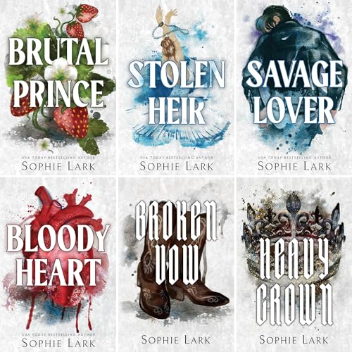 Brutal Birthright Series 6 Books Set. Brutal Prince, Stolen Heir, Savage Lover, Bloody Heart, Broken Vow, Heavy Crown