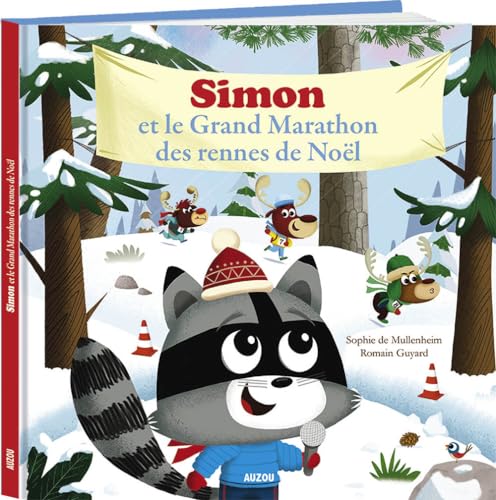 Simon le raton et le marathon des rennes de Noel (grand format) von AUZOU