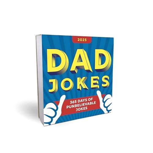 2025 Dad Jokes Boxed Calendar: 365 Days of Punbelievable Jokes (World's Best Dad Jokes Collection)