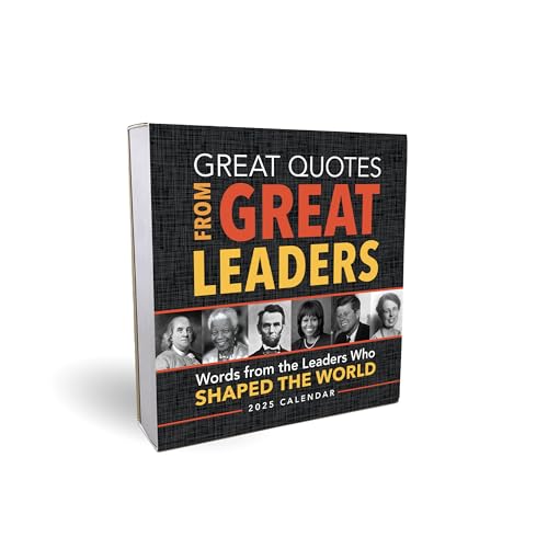 2025 Great Quotes From Great Leaders Boxed Calendar von Sourcebooks